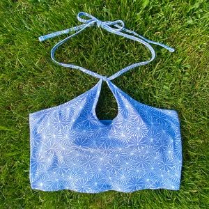 Aerie Longline Halter Bikini Top